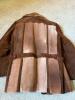 Robert Lewis Shearling Coat Brown Size 40 - 6