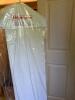 White Cotton Swiss Dot Tablecloth - 3