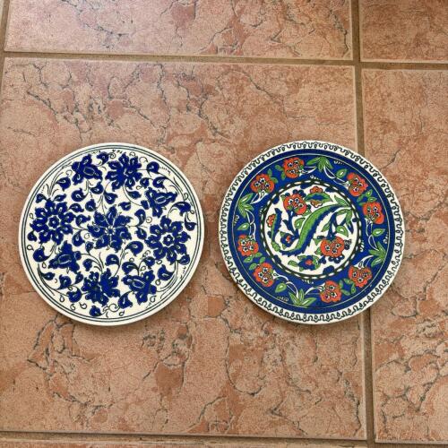 Pair of Decorative Ceramic Wall Plaques