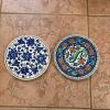 Pair of Decorative Ceramic Wall Plaques