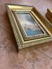 7" x 10.5" Pair of Italian Framed Landscape Paintings, Signed - 4