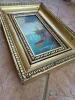 7" x 10.5" Pair of Italian Framed Landscape Paintings, Signed - 6
