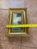 7" x 10.5" Pair of Italian Framed Landscape Paintings, Signed - 9
