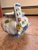 Floral Italian Ceramic Teapot - 4