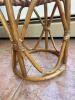 Pair of Woven Rattan Round Stools - 4