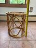 Pair of Woven Rattan Round Stools - 8