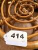 Pair of Woven Rattan Round Stools - 9