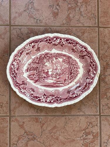 Mason's Vista Ironstone Oval Platter