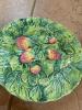 Set of Four Horchow Italian Majolica Style Fruit Wall Plates - 5