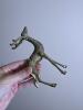 Pair of Brass Deer Figurines - 3