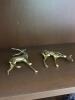 Pair of Brass Deer Figurines - 5