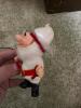 Basket of Flocked Christmas Santa Ornaments and Pencil Toppers - 7