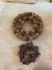 Pair of Decorative Pine Cone Wreaths - 5