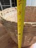 Woven Wicker Basket with Handles - 5