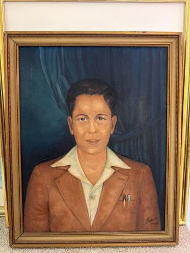 Portrait Painting, Signed