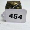 Small Brass Owl Figurine with Patina - 4