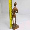 Ouro Hand Carved Wood Don Quixote Figurine - 2