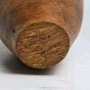 Coast Live Oak Natural Edge Wooden Vase, Signed Jacques Blumer - 2