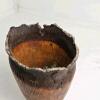 Coast Live Oak Natural Edge Wooden Vase, Signed Jacques Blumer - 3