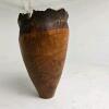 Coast Live Oak Natural Edge Wooden Vase, Signed Jacques Blumer - 6