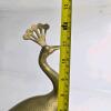 Gold-Toned Metal Peacock Figurine - 4