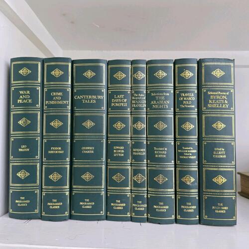 Vintage Programmed Classics Hardcover Books
