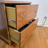 Two-Drawer Wood Veneer File Cabinet - 5