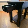 Jofran End Table with Drawer & Dark Wood Finish - 4
