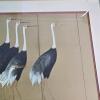 Cranes in Japanese Screen Style Wall Art, 40"x23" - 2