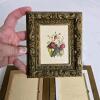 Set of Three Framed Miniature Floral Canvas Art Pieces - 3
