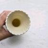 Belleek Ireland Shamrock Porcelain Vase - 3