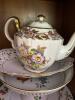 Large Assorted English and Bavarian Floral Tea Ware Collection - 4