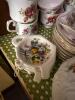 Large Assorted English and Bavarian Floral Tea Ware Collection - 5