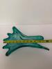 Blue Art Glass Freeform Dish or Bowl - 2