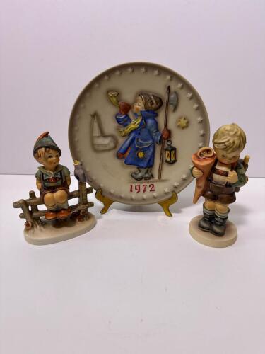 Hummel Goebel Plate and Figurines West Germany