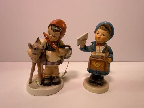 Pair of Friedel Bavaria Porcelain Figurines