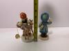 Pair of Friedel Bavaria Porcelain Figurines - 2