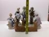 Six Assorted Porcelain and Ceramic Figurines - 2