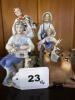 Six Assorted Porcelain and Ceramic Figurines - 7