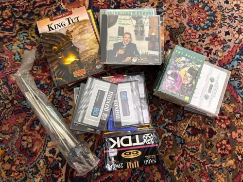 Assorted Music and Media Lot