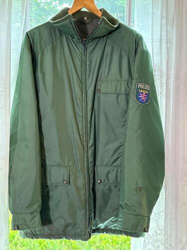 Polizei Hessen Green Winter Police Jacket