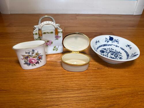Porcelain Trinket Dishes and Bowls