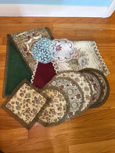 Assorted Decorative Doily and Placemat Collection