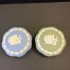 Pair of Jasperware Style Lidded Trinket Boxes - 2