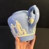 Dudson Hanley Blue Jasperware Teapot - 6
