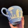 Dudson Hanley Blue Jasperware Teapot - 7