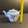 Dudson Hanley Blue Jasperware Teapot - 8