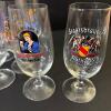Eight Assorted German Brewery Pilsner Glasses - 4
