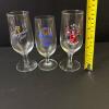 Eight Assorted German Brewery Pilsner Glasses - 6