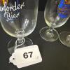 Eight Assorted German Brewery Pilsner Glasses - 7